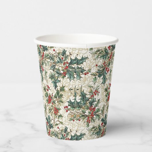 Gobelets En Papier Noël classique : Festif (Droite)