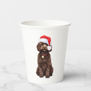 Gobelets En Papier Noël Cockapoo