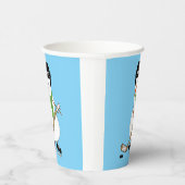Gobelets En Papier Noël de Hockey Snowman (Droite)