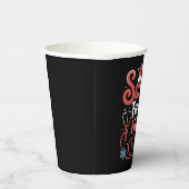 Gobelets En Papier Noël de l'infirmière préférée de Santa (Droite)