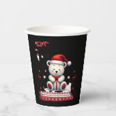 Gobelets En Papier Noël de l'ours (4) (Recto)