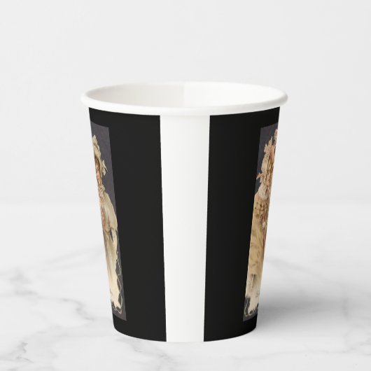 Gobelets En Papier Noël de style victorien (Gauche)