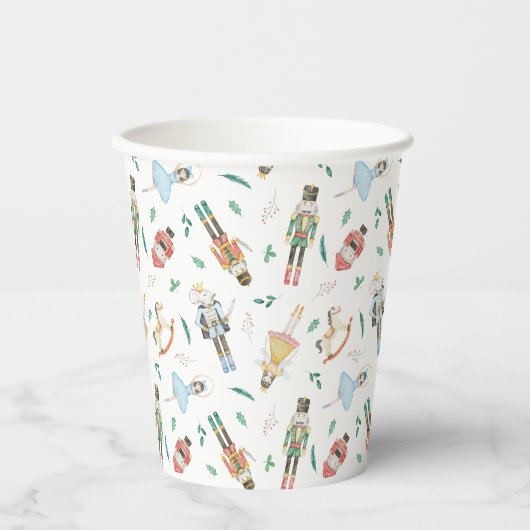 Gobelets En Papier Noël des noisettes (Recto)