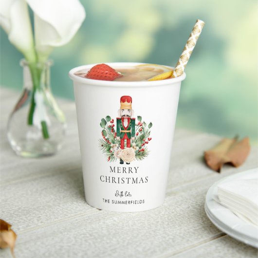 Gobelets En Papier Noël Festif Nutcracker Script (Insitu)