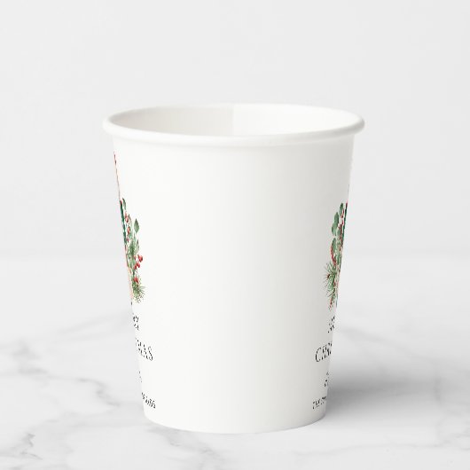 Gobelets En Papier Noël Festif Nutcracker Script (Gauche)