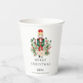 Gobelets En Papier Noël Festif Nutcracker Script (Recto)