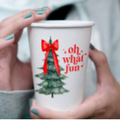 Gobelets En Papier Noël Fête Oh Quel Amusement