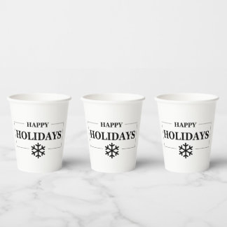 Gobelets En Papier Noël Joyeux Noël Joyeux Noël