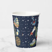 Gobelets En Papier Noël nautique (Gauche)