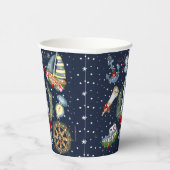 Gobelets En Papier Noël nautique (Droite)