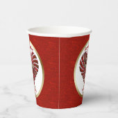 Gobelets En Papier Noël personnalisé Cross-My-Heart (Droite)