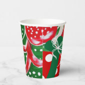 Gobelets En Papier Noël présent (Droite)