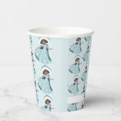 Gobelets En Papier Noël Princesse Enchantée Filles Snowflakes (Droite)