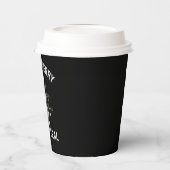 Gobelets En Papier Noël Raccoon Sorta Merry Sorta Feral Xmas (Gauche)