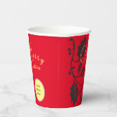 Gobelets En Papier Noël rouge (Droite)