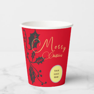 Gobelets En Papier Noël rouge