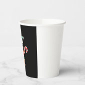 Gobelets En Papier Noël Sloth Elf Peppermenthe Sucre de canne Chemise (Gauche)