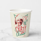 Gobelets En Papier Noël Vacances Fou À propos de Noël (Verso)