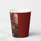 Gobelets En Papier Noël Vintage (Gauche)