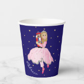 Gobelets En Papier Noisette Ballerina Blonde (Recto)