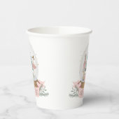 Gobelets En Papier noisette rose noël fête d'anniversaire vaisselle (Gauche)