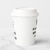 Gobelets En Papier Nom et devis personnalisés, café expresso (Gauche)