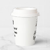 Gobelets En Papier Nom et devis personnalisés, café expresso (Droite)