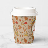 Gobelets En Papier Nom Famille Thanksgiving Fall Leçons (Droite)