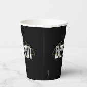 Gobelets En Papier Nom Hi-Tech Graphique de Batman (Droite)