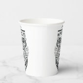 Gobelets En Papier Nom personnalisé "American Motocycles" (Droite)