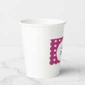 Gobelets En Papier Nom personnalisé cadeau article café Mug (Droite)