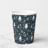 Gobelets En Papier Nom personnalisé Noël Père Noël (Droite)