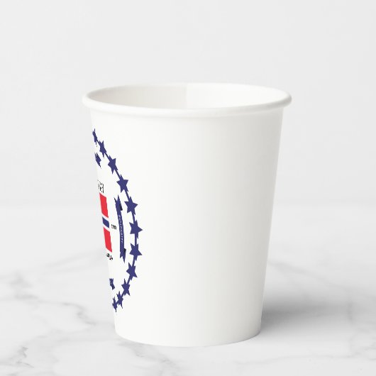 Gobelets En Papier Norvège (Gauche)