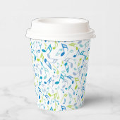 Gobelets En Papier Notes musicales (Droite)