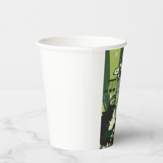 Gobelets En Papier Notes musicales du violon (Droite)