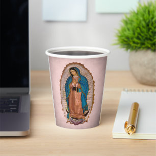 Gobelets En Papier Notre-Dame de Guadalupe 1531