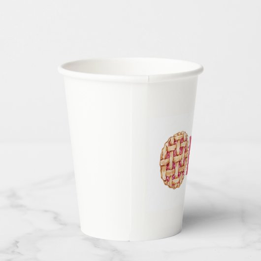 Gobelets En Papier Notre gâteau sucré est une coupe (Droite)