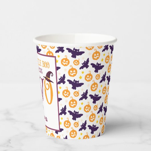 Gobelets En Papier Notre Petit Boo Turner Deux, Halloween 2e Annivers (Gauche)