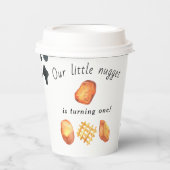 Gobelets En Papier Notre Petit Nugget devient un Anniversaire de enfa (Recto)