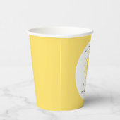 Gobelets En Papier Notre petite fête Sunshine Fille 1er anniversaire (Droite)
