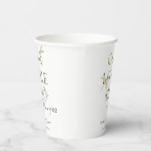 Gobelets En Papier Notre Petite libellule Verte Bogue N'Importe Quel  (Droite)