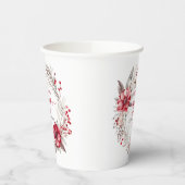 Gobelets En Papier Notre première couronne de Noël (Gauche)