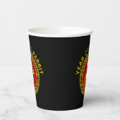 Gobelets En Papier Nouvel An chinois de l'ornement lapin (Gauche)