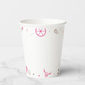 Gobelets En Papier Nouvel anniversaire à la vache royale (Verso)