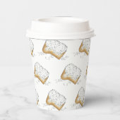 Gobelets En Papier Nouvelle-Orléans Louisiane NOLA Sugary Beignet Pas (Verso)