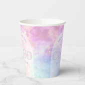 Gobelets En Papier Nuage Neuf tasses à papier 9e anniversaire - Kawai (Gauche)
