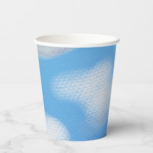 Gobelets En Papier Nuages moelleux mignons Anniversaire (Verso)