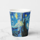 Gobelets En Papier Nuit étoilée par Vincent van Gogh (Droite)