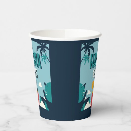 Gobelets En Papier "Nuits de La Havane" (Gauche)