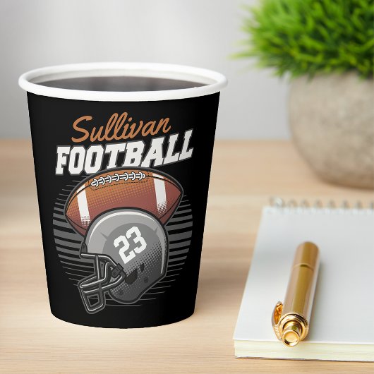 Gobelets En Papier Number Helmet